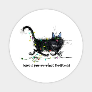 Have A Purrrrrrfect Christmas Magnet